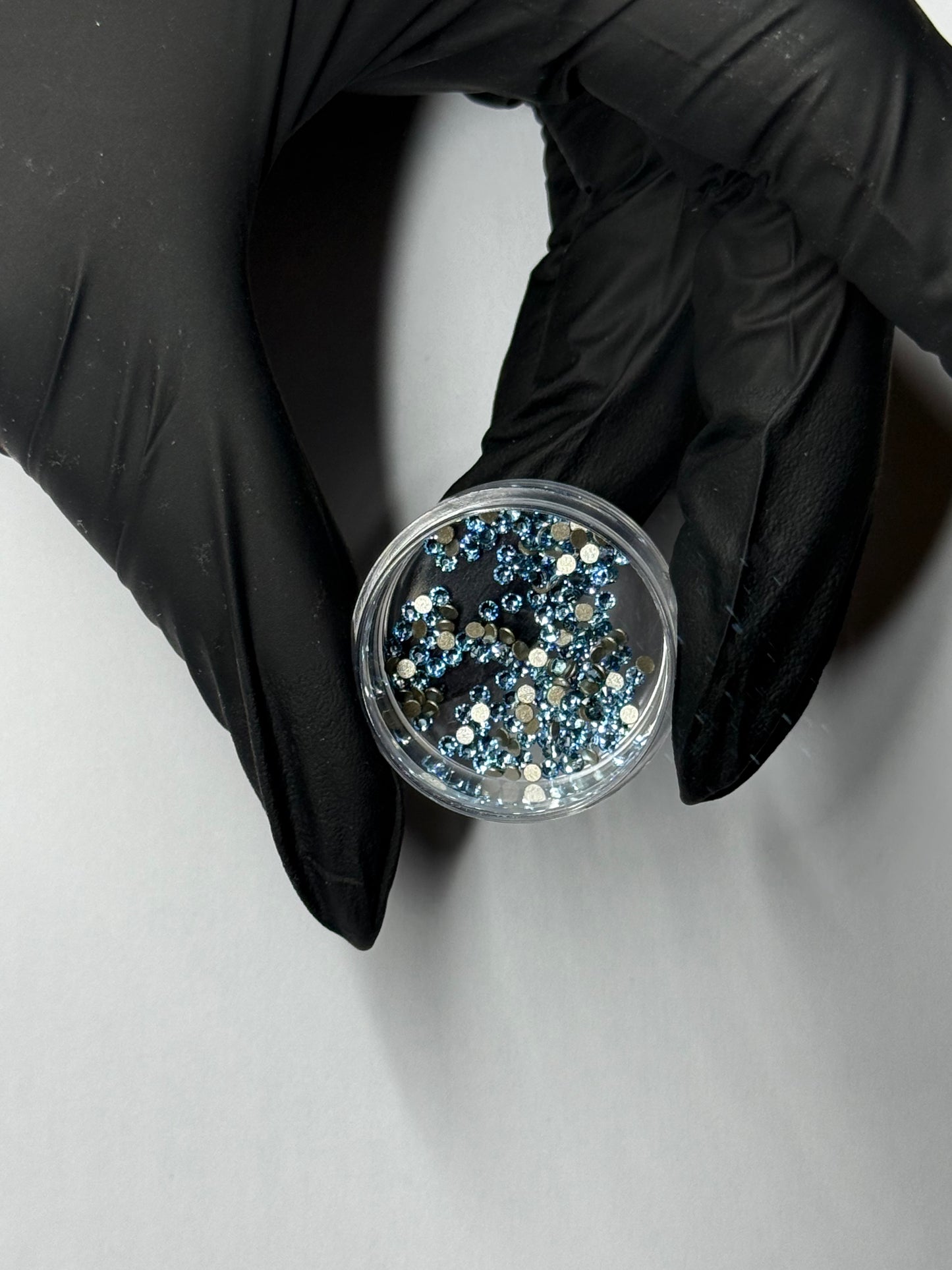 Gemas dentales SWAROVSKI® 2058 redondos - Aquamarine
