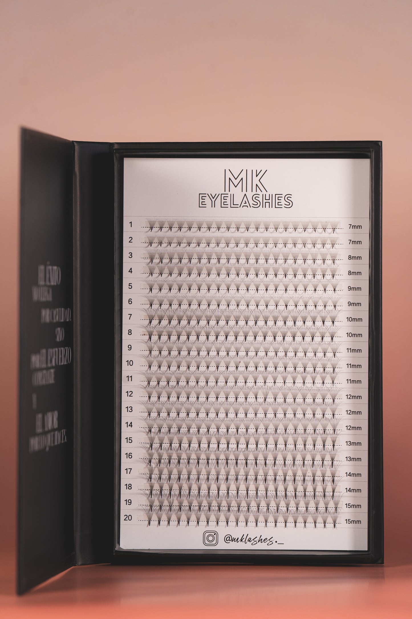 Pestañas prearmadas